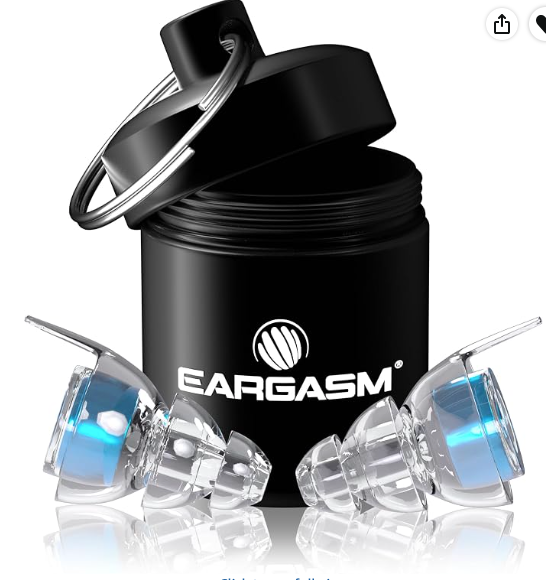Eargasm High Fidelity Blue Earplugs