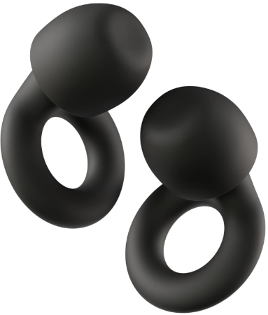 Loop Quiet 2 Ear Plugs - Ultra-Comfy Reusable Hearing Protection for Sleep | 24dB SNR noise reduction. Flexible, customizable fit.